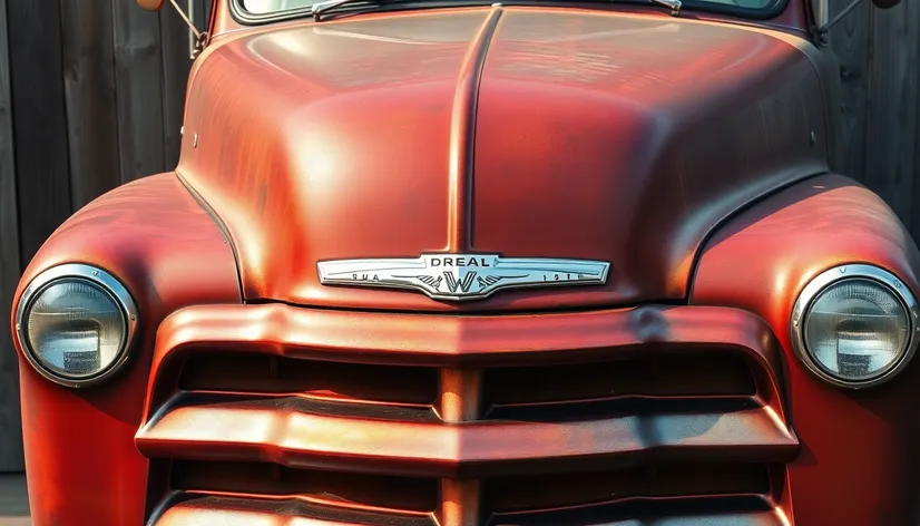 truck hood wall art