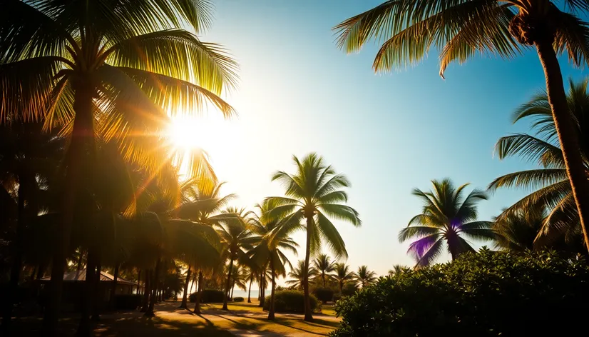 palm trees florida