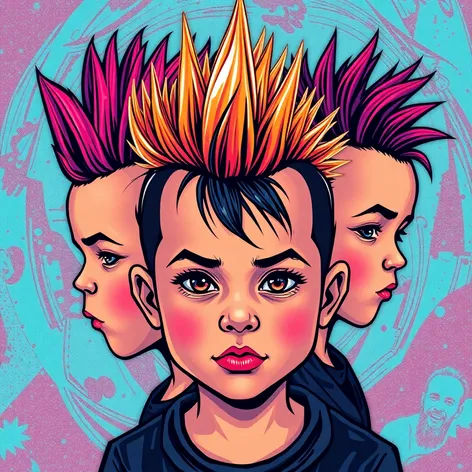 children's mohawk hairstyles