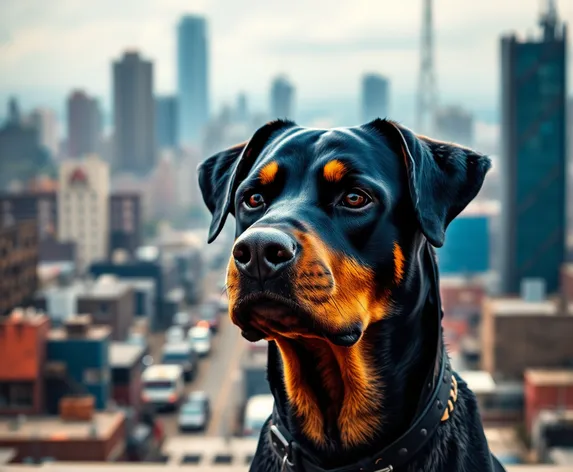 doberman and rottweiler cross