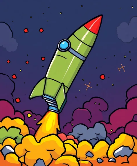 missile cartoon