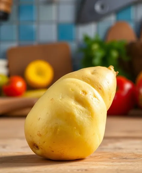 peeled potato