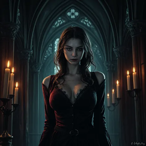 female vampire art