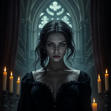 female vampire art