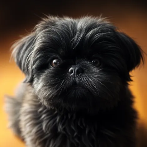 black shih tzu