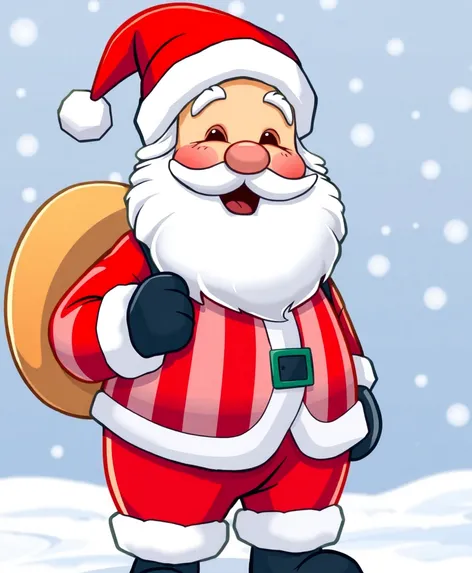 santa claus cartoon images