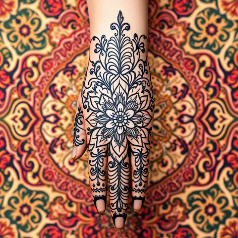 floral henna