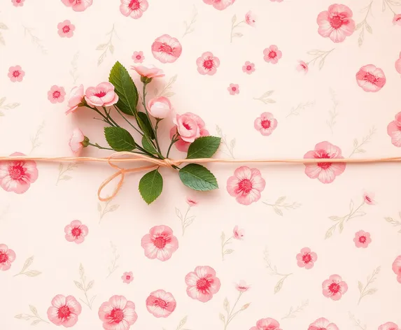 pink wrapping paper