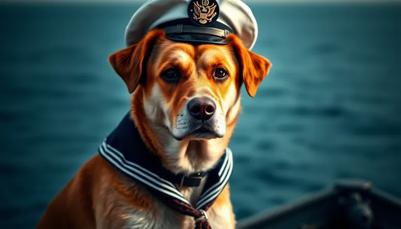 dog navy salior common