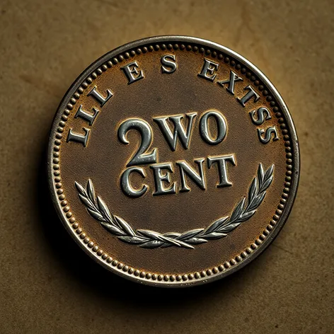 two cent coin