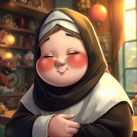 chubby nun