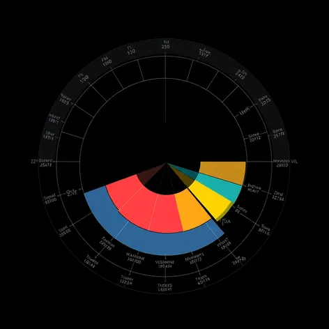 pie math black background