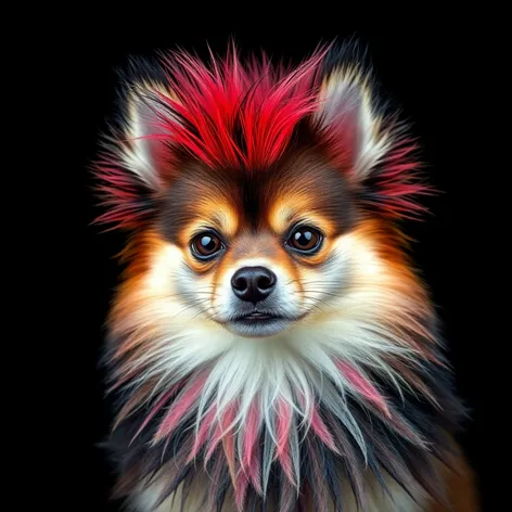 pomeranian mohawk