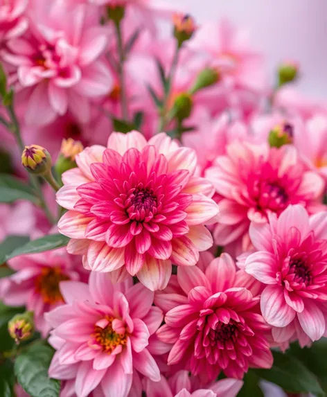 pink floral background