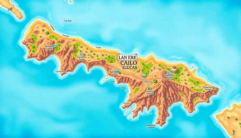 map of cabo san