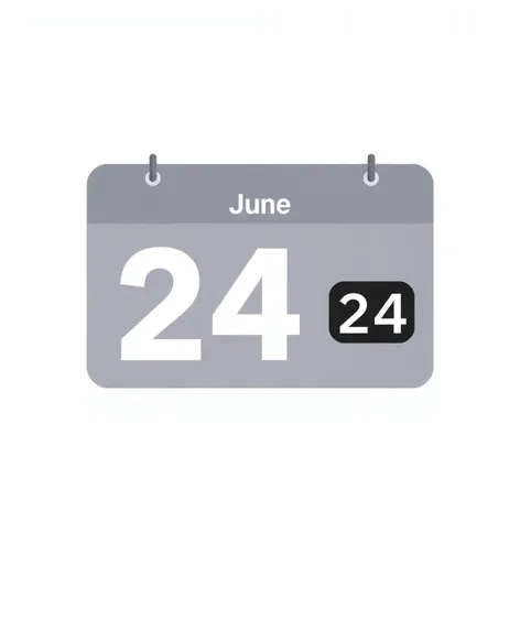 june 24 calendar