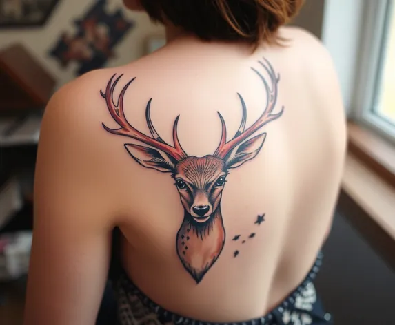 deer tattoo