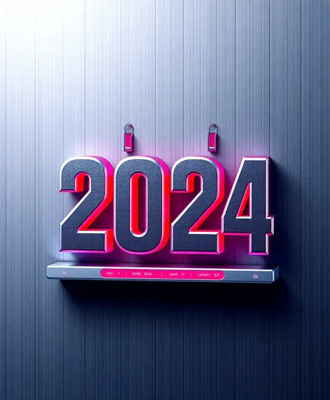 3d calendar 2024