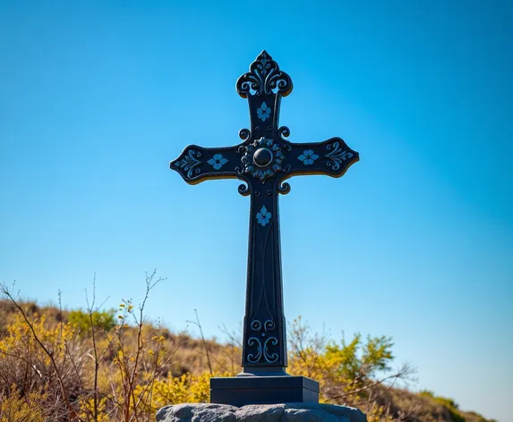 solar roadside memorial cross