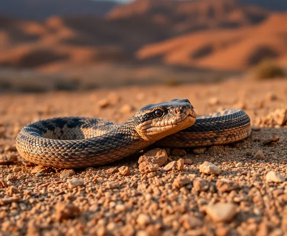 hognose snake playing dead