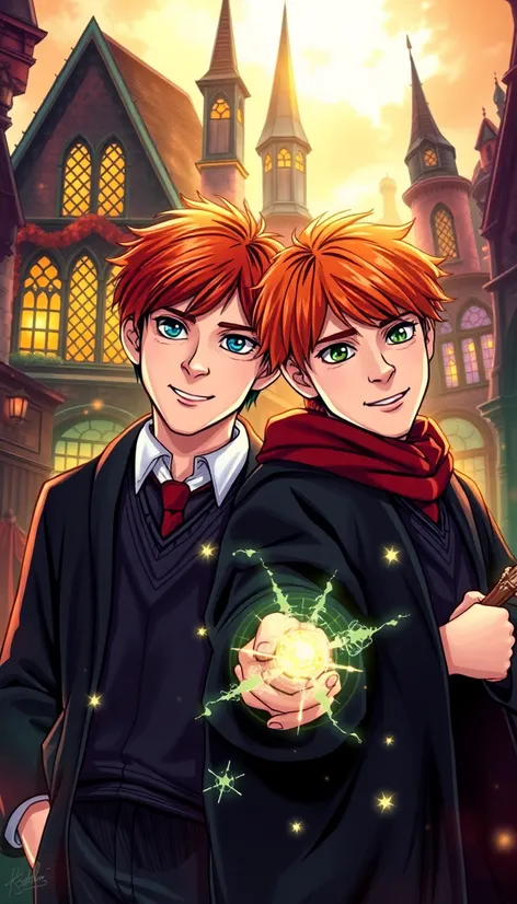 fred and george fanart