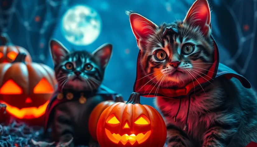 cats of halloween