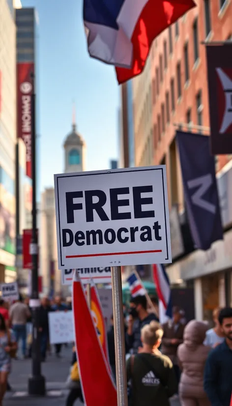 free democratic party signs