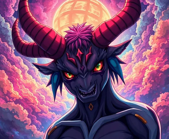 horned anime