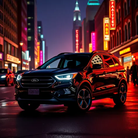 black ford escape