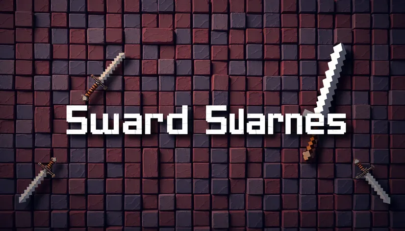 minecraft sword names