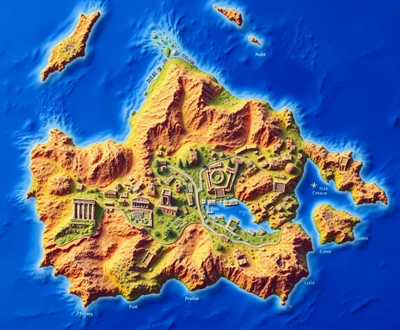 map of crete greece