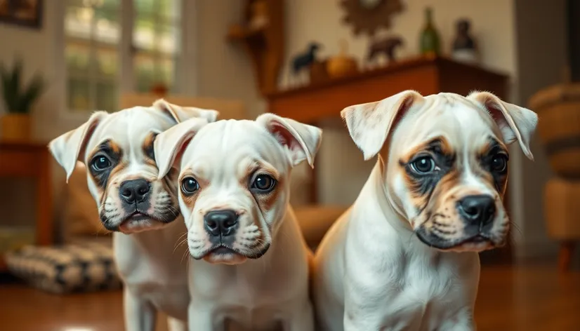 white boxer puppies