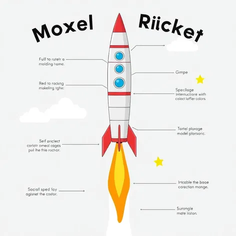 model rocket diagram for