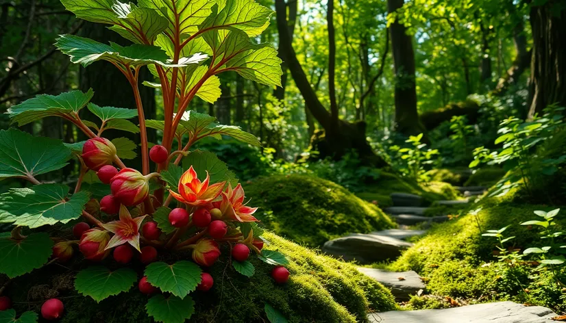 wild rhubarb