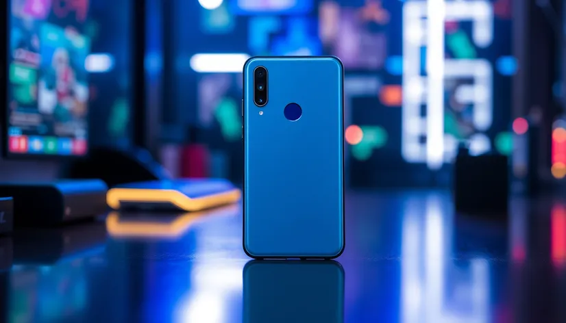 blue phone case