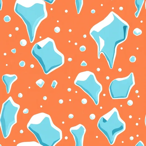 seamless pattern background ice