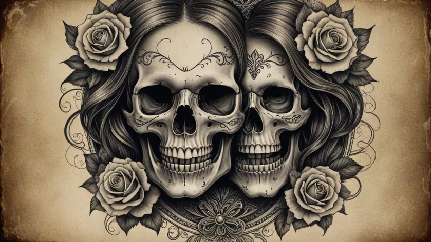 skull tattoos for women