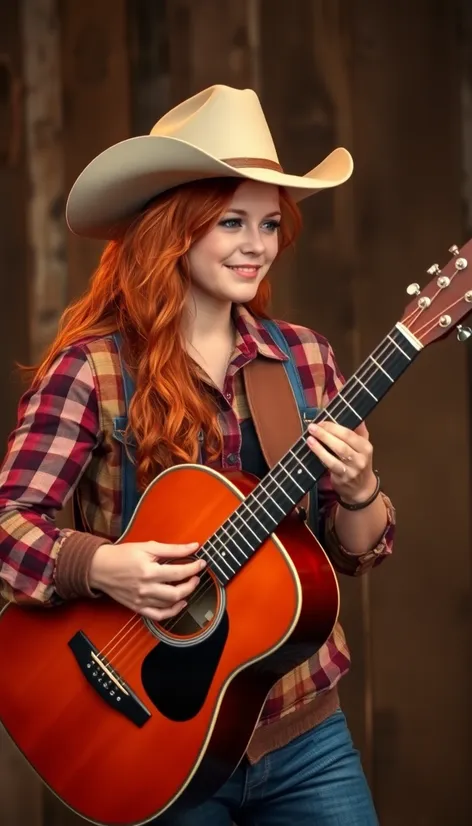 red hair country singer