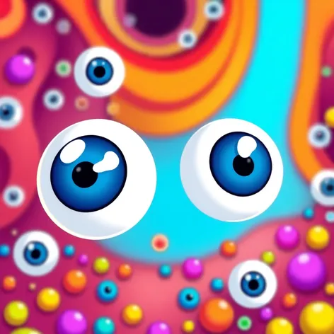 cartoon eyeballs