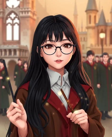 asian girl in harry