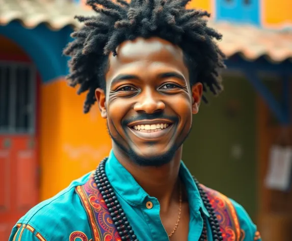 picture haitian man