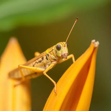 do grasshoppers eat grass