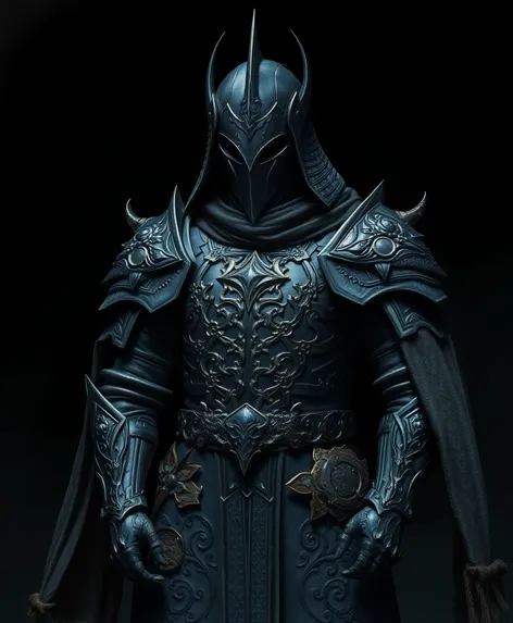 fantasy black armor