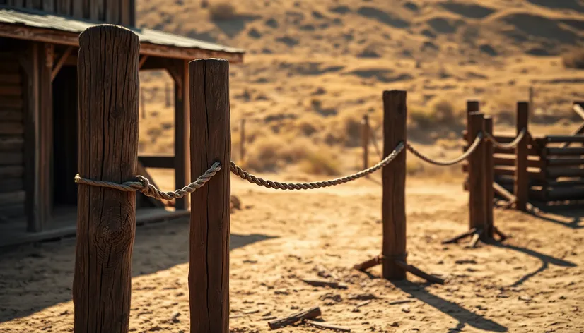 old west hitching posts