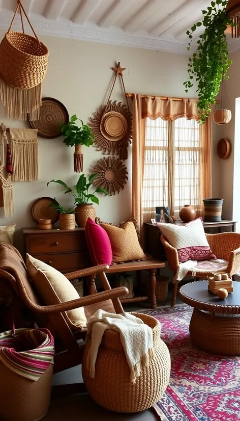 boho chic home decor