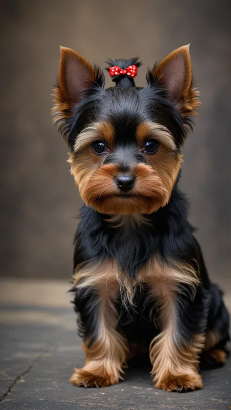 black yorkie