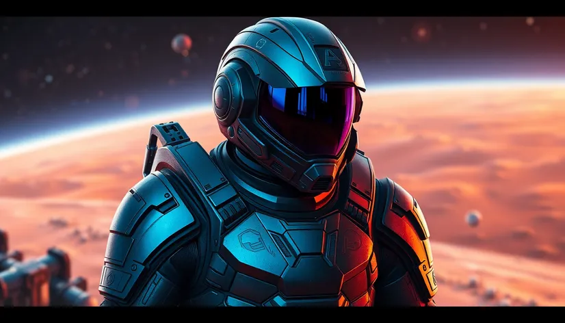 armored space suit