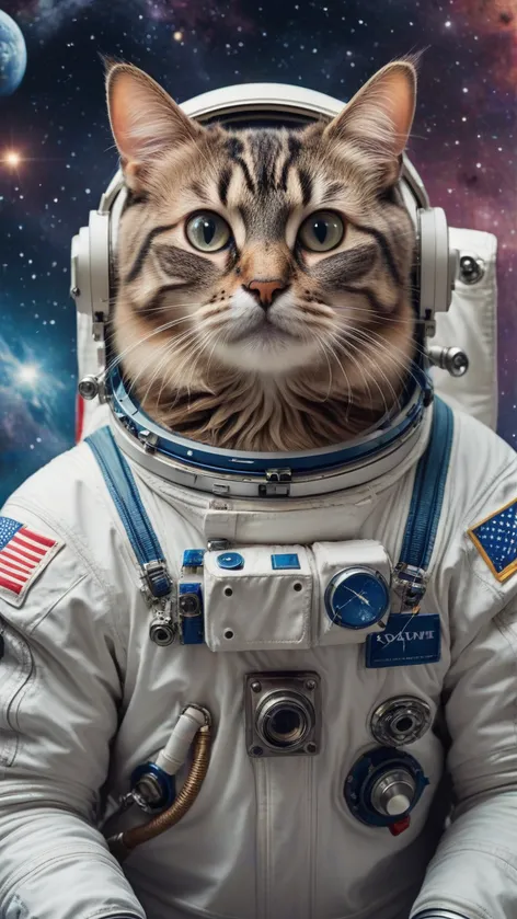 astronaut cat