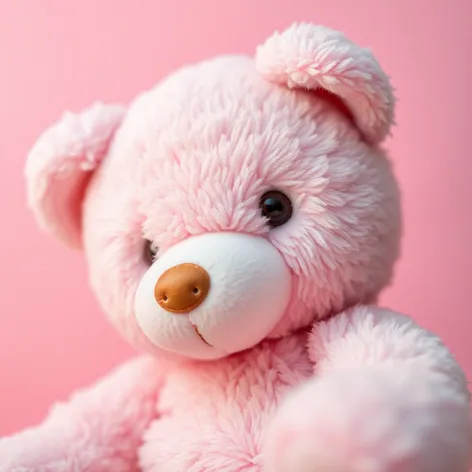 pink colour teddy