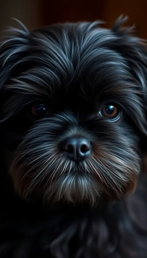 dark shih tzu